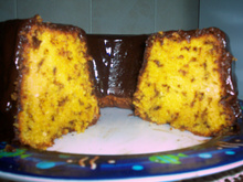 Bolo rico de cenoura