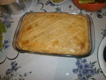 Torta delícia de queijos