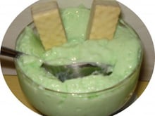 Mousse de limão com Bis
