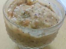 Smoothie de maçã e mamão