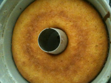 Bolo de laranja prático