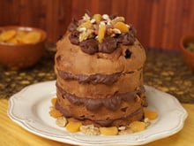 Bolo pelado de panetone