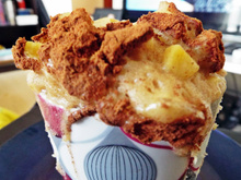 Bolo de caneca sabor banana