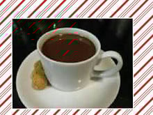 Chocolate quente inverno