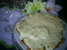 Filé de frango ao molho de requeijão