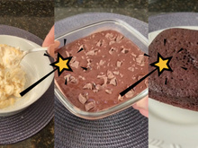 Misture banana com fermento em pó e veja a mágica do bolo acontecer