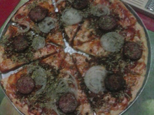 Pizza fácil de frango