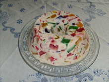 Gelatina colorida