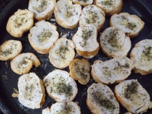 Torradas de pão da Julinha