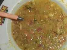 Sopa de salmão