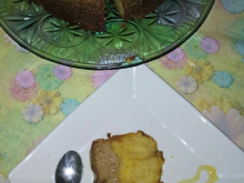 Bolo pudim pura tentação