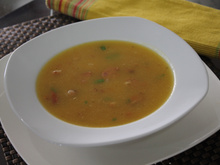 Caldo de mandioquinha