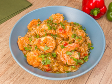 Arroz de camarão cremoso: receita fácil vale por uma refeição completa e só precisa de uma panela!