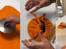 Com quantos anos você aprendeu a limpar o estofado do sofá usando a tampa de uma panela?