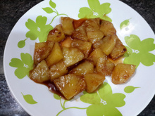 Abacaxi grelhado com canela e mel