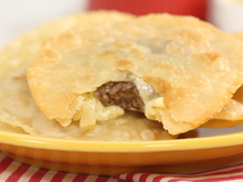 Pastel de hambúrguer 
