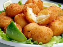 Bolinhos de tilápia