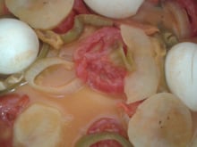 Moqueca de peixe sem oleo de dende