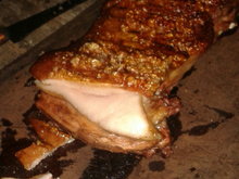 Costela suína dourada