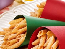 Macarrão frito com canela