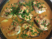 Caldeirada de Tucunaré com pirão