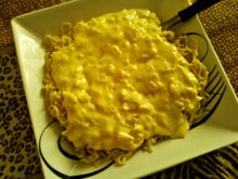 Macarrão com queijo rápido