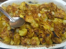 Frango assado ao molho de laranja