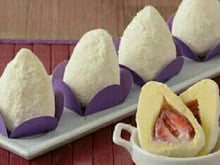 Coxinha de leite em pó