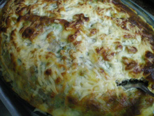 Arroz de forno com bananas