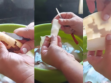 Se sua mãe não te ensinou, eu te ensino como descascar mandioca em segundos muito fácil!