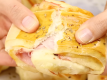 O melhor salgado assado que você vai aprender é esse joelho de queijo com presunto, fácil e delicioso!