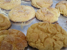 Broínha mimosa de fubá