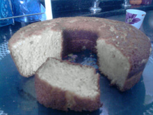 Bolo de leite condensado sem farinha de trigo