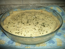 Quiche queijo Minas