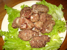 Almôndega light alternativa