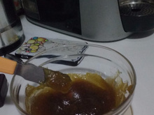 Geleia da casca do abacaxi