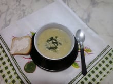 Sopa creme de abobrinha
