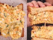 Adeus pão com ovo sem graça: aprenda a fazer um sanduíche de salada de ovo cheio de proteína e sabor