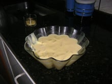 Gelatina com abacaxi