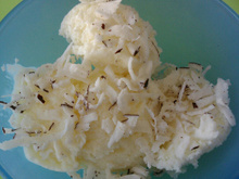 Sorvete de coco de 1 minuto