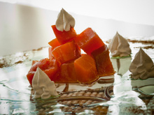 Doce de abóbora em pedaços