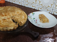 Torta de frango com catupiri
