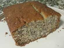 Bolo de banana amassada