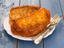 Rabanada de panetone - delícia!
