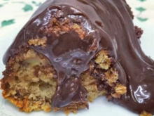 Bolo de banana de micro-ondas