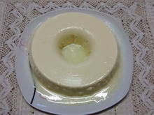 Pudim de iogurte