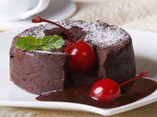 Como preparar bolos vulcão