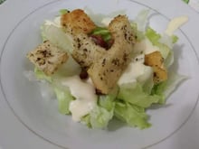 Salada ceaser fácil