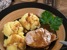 Lombo ao molho madeira