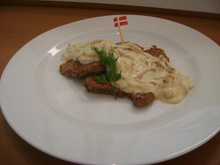 Bife acebolado à Dinamarca